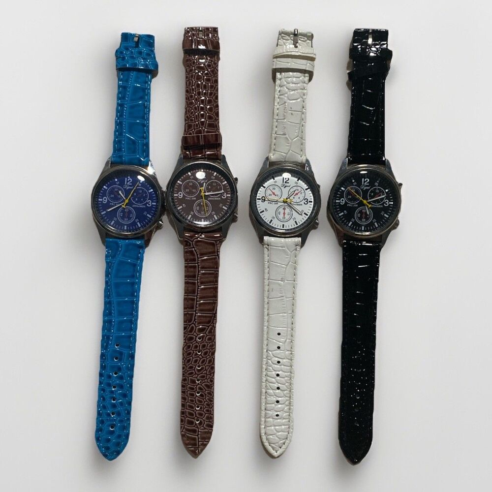 Assorted Women Wrist Watches Blue brown White Black All Working
